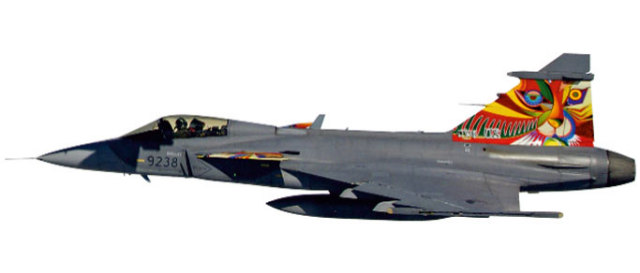 herpa wings 1/72 JAS-39C チェコ空軍 Tiger Meet 2013 "Picasso" 9238