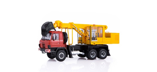 herpa Cars&Trucks 1/43 タトラ UDS-114A ショベルクレーン車