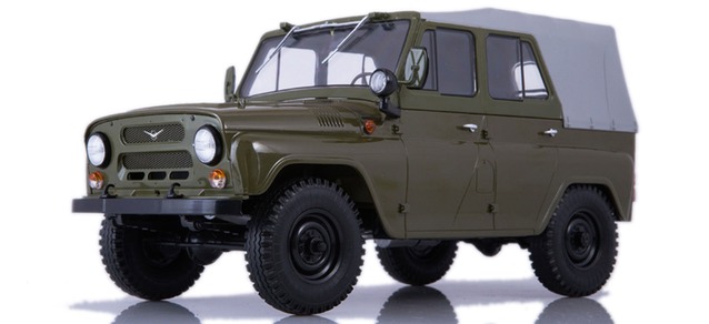 herpa Cars&Trucks 1/43 TUAZ-469 ソフトトップ