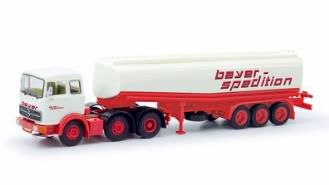 [予約]herpa Cars&Trucks 1/87 メルセデスベンツ LPS 2032 タンクローリー "bayer-spedition"