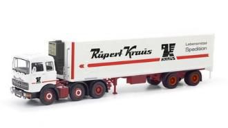 [予約]herpa Cars&Trucks 1/87 メルセデスベンツ LPS 2032 冷蔵ボックスセミトレーラー "Rupert Kraus"