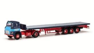 [予約]herpa Cars&Trucks 1/87 スカニア Vabis LB 76 平床式セミトレーラー "Malcolm"