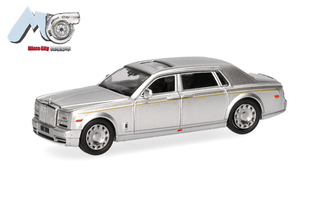 herpa Cars&Trucks  MicroCity  1/87 (プラスチック製) ロールスロイス ファントム  シルバー