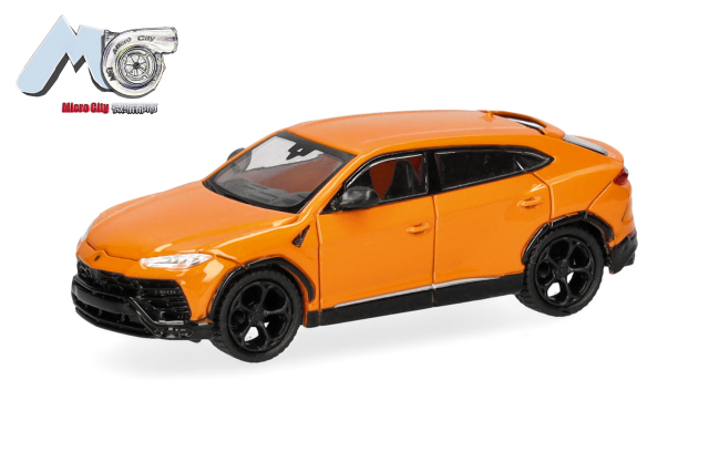 [予約]herpa Cars&Trucks MicroCity 1/87 (プラスチック製) ランボルギーニ ウルス オレンジ