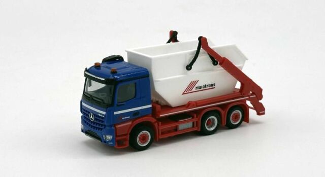herpa Cars&Trucks メルセデスベンツ Arocs スキップローダー "Riwatrans"