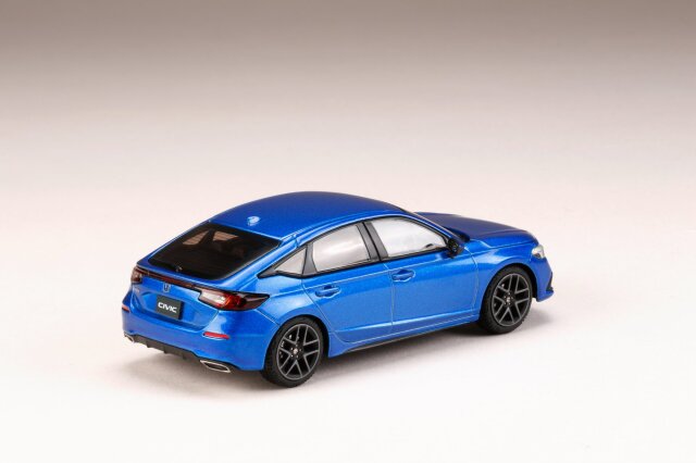 ホビージャパン 1/43 Honda CIVIC 2021 プレミアムクリスタルブルー 
