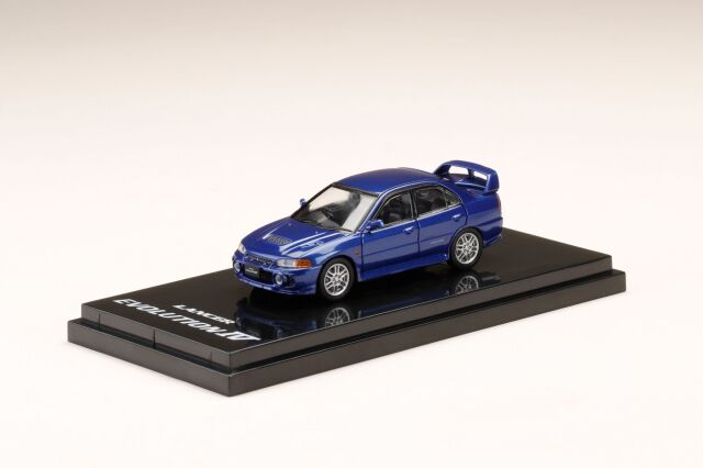 ホビージャパン 1/64 三菱ランサーGSR Evolution IV (CN9A)　アイセルブルー