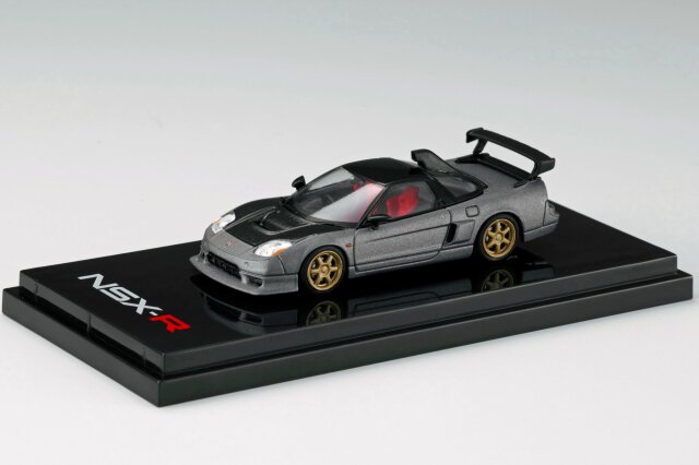 ホビージャパン 1/64 ホンダ NSX-R GT (NA2) GT-Wing／カスタムバージョン マットグレーメタリック