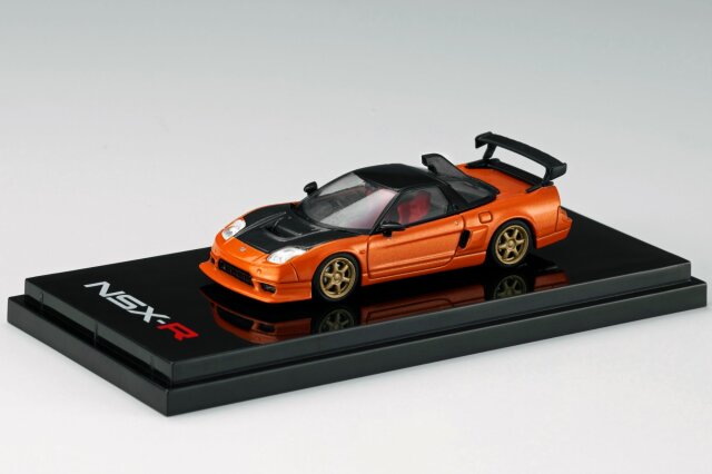 ホビージャパン 1/64 ホンダ NSX-R GT (NA2) GT-Wing／カスタムバージョン イモラオレンジメタリック