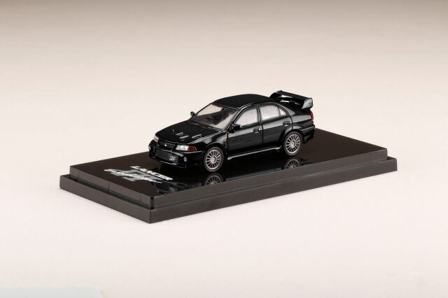(海外並行品) ホビージャパン 1/64 三菱ランサー GSR エボリューション 6 (CP9A)  ピレネーブラック