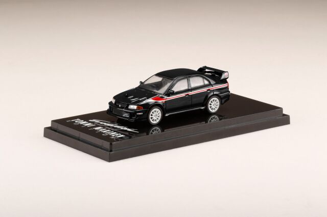 (海外並行品) ホビージャパン 1/64 三菱ランサー GSR EVOLUTION 6 (T.M.E.)スペシャルカラーリングパッケージ (GF-CP9A) ピレネーブラック