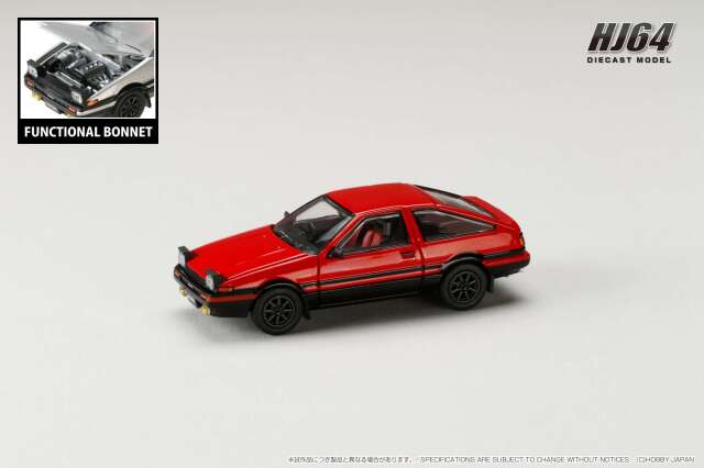 ホビージャパン 1/64 トヨタ スプリンター トレノ GT APEX (AE86