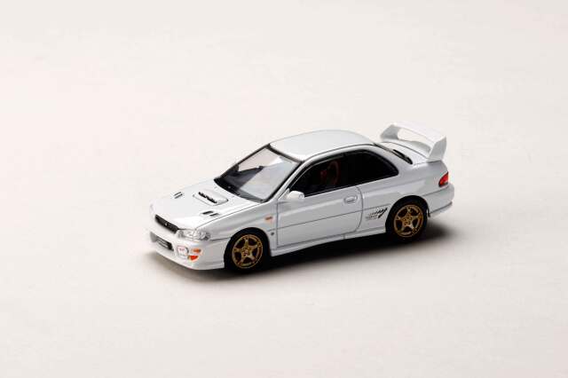 [予約]ホビージャパン 1/64 (ダイキャスト製) スバルインプレッサ ピュアスポーツクーペ WRX type R STi Version VI