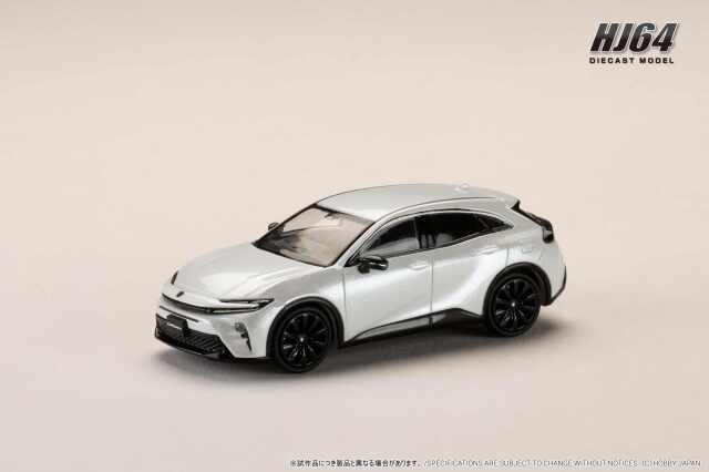 ホビージャパン 1/64 (ダイキャスト製) トヨタ クラウンスポーツ Z 2.5L ハイブリッド プレシャスホワイトパール
