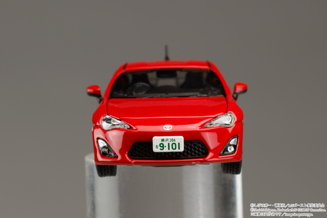 ホビージャパン 1/64 (ダイキャスト製) Toyota 86 GT (ZN6) at 小田原