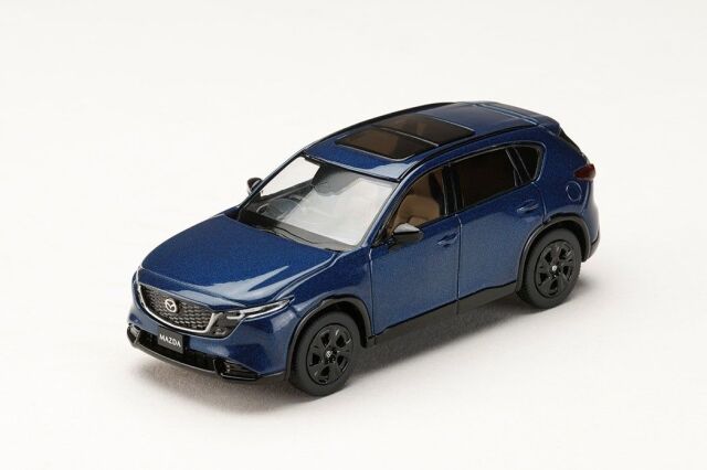 ホビージャパン 1/64 (ダイキャスト製) MAZDA ＣＸ-5 ネイビーブルーマイカ