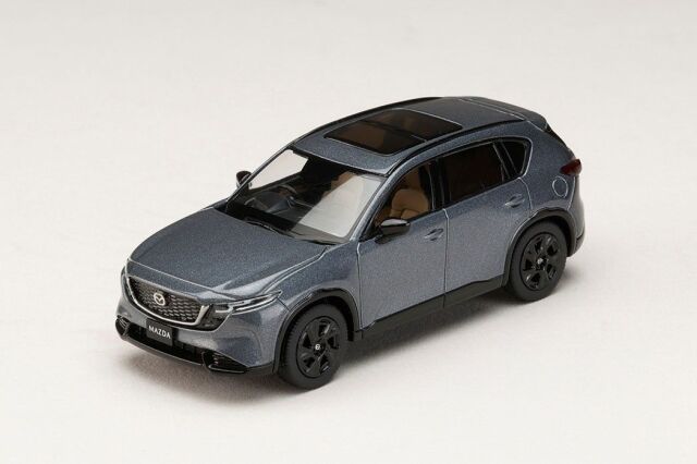 ホビージャパン 1/64 (ダイキャスト製) MAZDA ＣＸ-5 マシーングレープレミアムメタリック