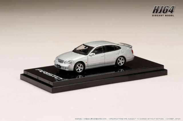 ホビージャパン 1/64 トヨタ アリスト V300 VERTEX EDITION 前期型 シルバーメタリック