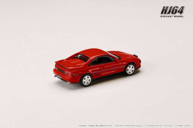 ホビージャパン 1/64 (ダイキャスト製) トヨタ MR2 (SW20) GT-S (1991) スーパーレッドII ガリバー