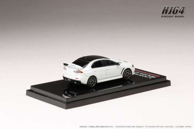 ホビージャパン 1/64 三菱ランサーエボリューション X FINAL