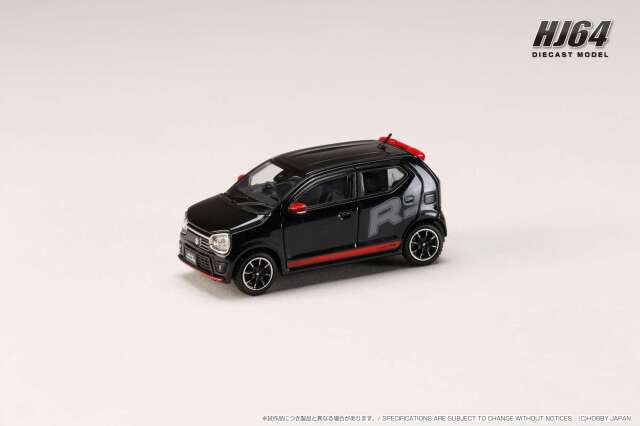 ホビージャパン 1/64 (ダイキャスト製) スズキ アルト ターボ RS (HA36S) RS デカールチューン ブルーイッシュブラックパール3
