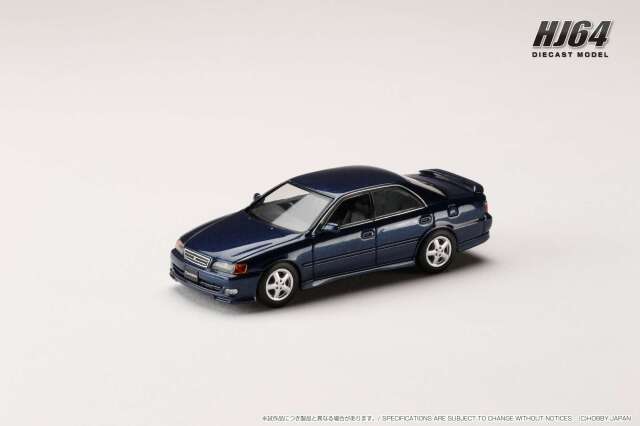 ホビージャパン 1/64 (ダイキャスト製) トヨタ チェイサー TOURER V (JZX100) 1998 ダークブルーマイカ