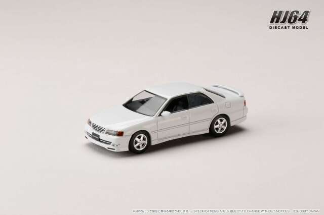 ホビージャパン 1/64 (ダイキャスト製) トヨタ チェイサー TOURER V (JZX100) 1998 スーパーホワイト II