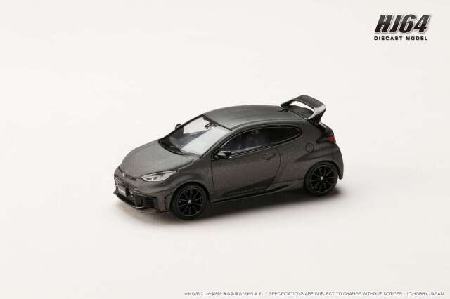 ホビージャパン 1/64 (ダイキャスト製)  トヨタ ＧＲヤリス ＲＺ ハイパフォーマンス・セバスチャン オジエ エディション 2024 マットスチール