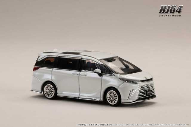 ホビージャパン 1/64 (ダイキャスト製) レクサス LM カスタムバージョン  6 シーター 500h (RHD) /ブラックインテリア ソニッククォーツ