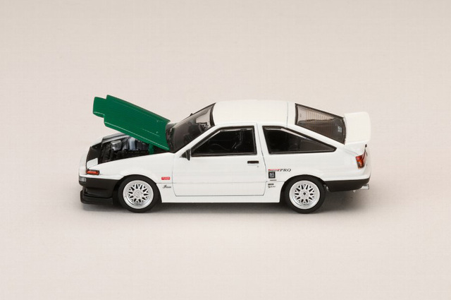 ホビージャパン 1/64 (ダイキャスト製) トヨタスプリンタートレノ