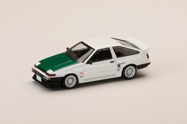 [予約]ホビージャパン 1/64 (ダイキャスト製) トヨタスプリンタートレノ (AE86)  土屋圭市 ストリート号 2011