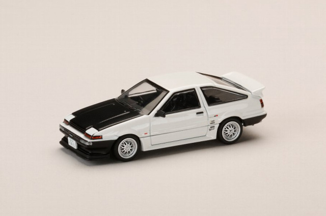 [予約]ホビージャパン 1/64 (ダイキャスト製) トヨタスプリンタートレノ (AE86)  土屋圭市ストリートチューン1998