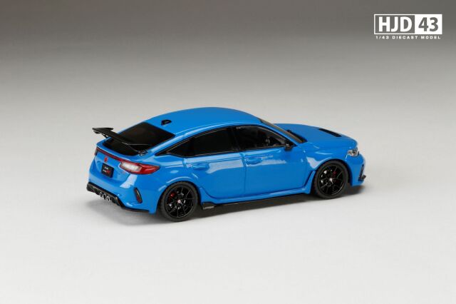 ホビージャパン 1/43 ホンダシビックtypeR (ブルー) ホビージャパン HJD43 1/43 ホンダ シビック TYPE R (FL5