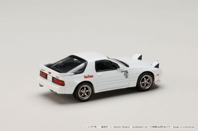 ★マツダ RX-7(FD3S) ホビージャパン 頭文字D 3台セット★ マツダ RX-7 (FD3S) RED SUNS / 頭文字 D VS 藤原 拓海 高橋