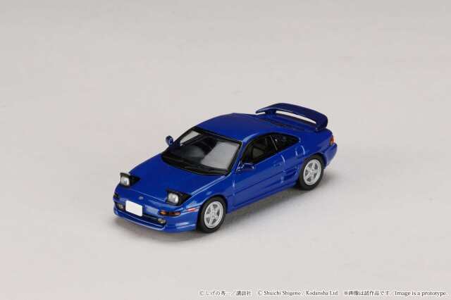 [予約]ホビージャパン 1/64 (ダイキャスト製) Toyota MR2 (SW20)/頭文字D 小柏 カイ VS 藤原 拓海