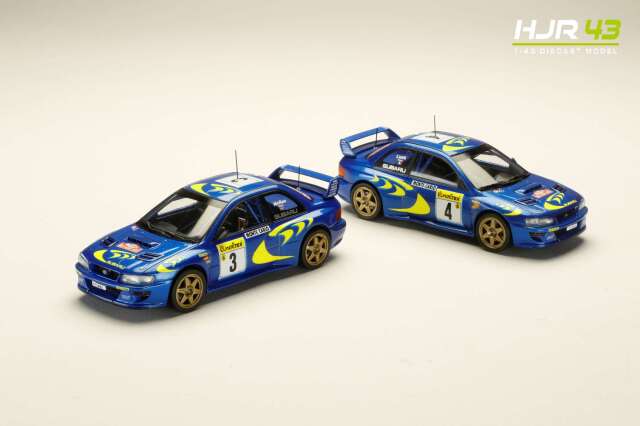 ホビージャパン 1/43 (ダイキャスト製) スバル インプレッサ No