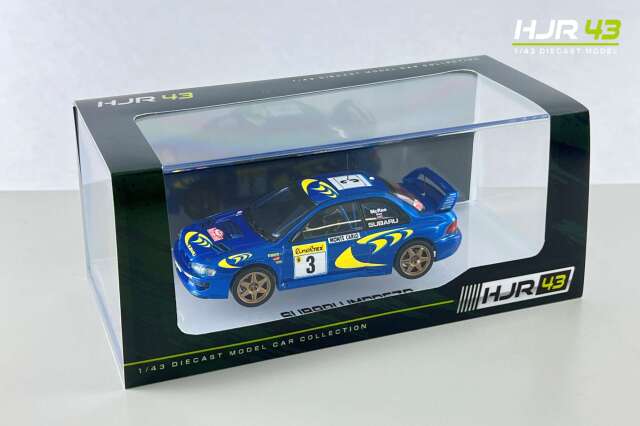 ホビージャパン 1/43 (ダイキャスト製) スバル インプレッサ No