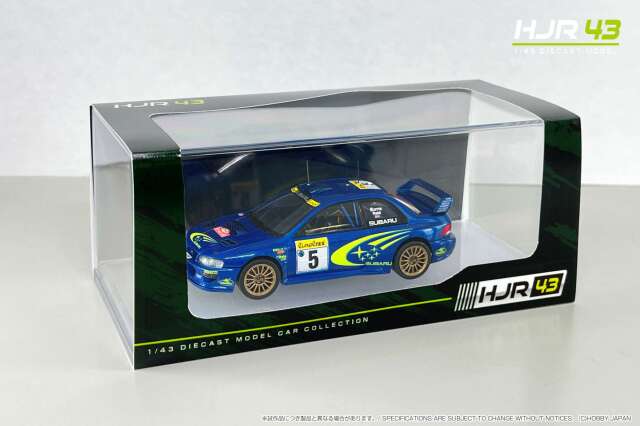 スバル インプレッサ WRX STI ホビージャパン 1/43 ホビージャパン 1/43 (ダイキャスト製) スバル インプレッサ No