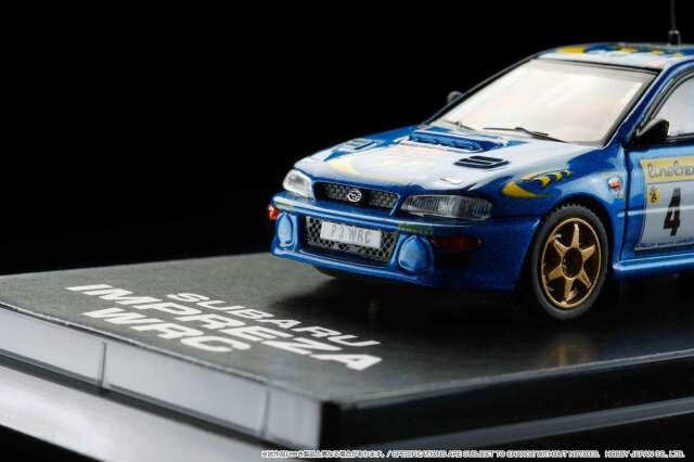 ホビージャパン 1/64 スバル インプレッサ WRC 1997 #4