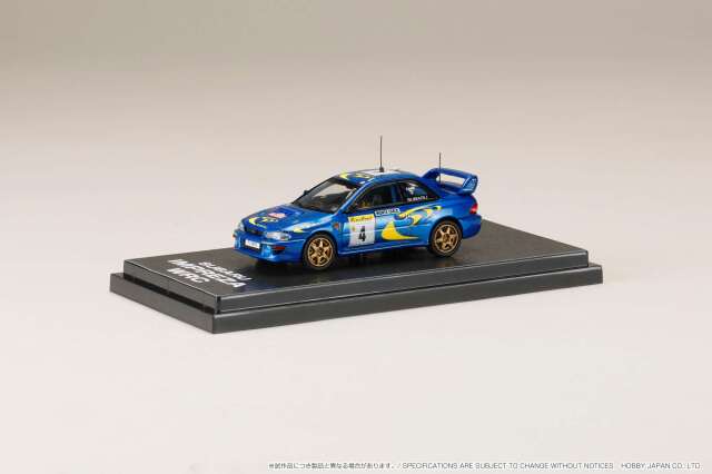 ホビージャパン スバル インプレッサ WRC 1997 #4　モンテカルロ Amazon | HJ64 1/64 スバル インプレッサ WRC 1997 #4