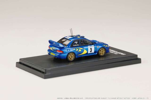 ホビージャパン 1/64 スバル インプレッサ WRC 1997 #3 (ツールド 