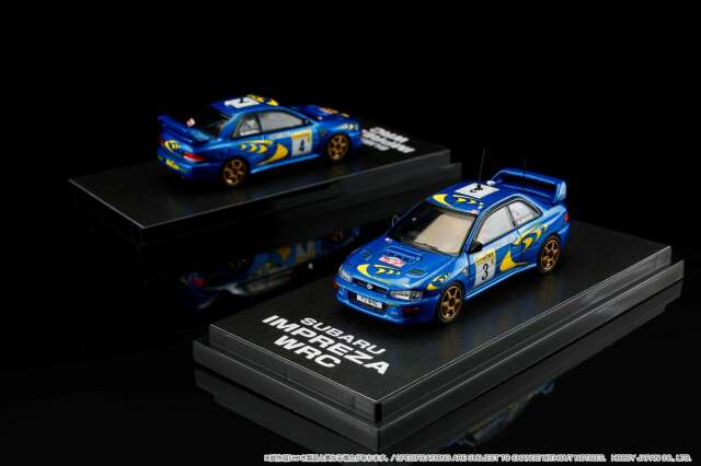 ホビージャパン 1/64 スバル インプレッサ WRC 1997 #4