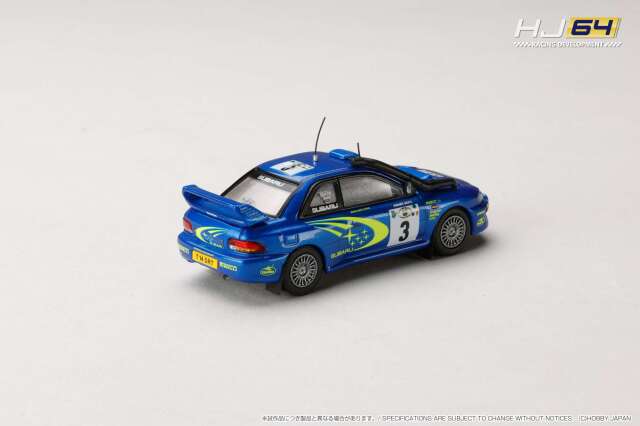 ホビージャパン 1/64 (ダイキャスト製) スバル インプレッサ WRC