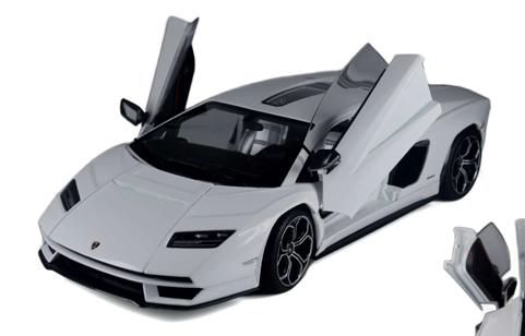 [予約]HUNG HING TOYS 1/18 (ダイキャスト製) ランボルギーニー・カウンタック LPI 800-4 (ホワイト)