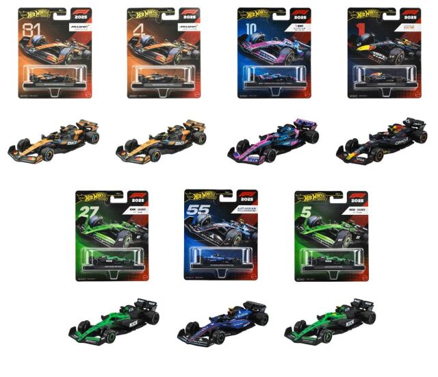 [予約]Hot Wheels 1/64 (ダイキャスト製) プレミアム レース アソートメント