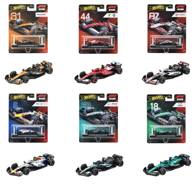 [予約]Hot Wheels 1/64 (ダイキャスト製) プレミアム レース アソートメント
