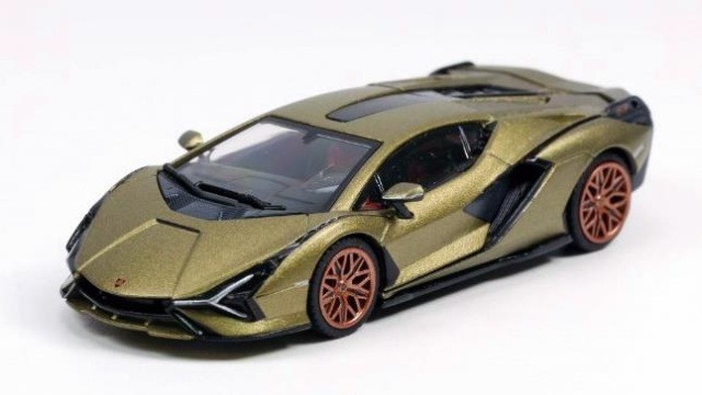 HUNG HING TOYS 1/64 ランボルギーニ・シアン FKP 37 (Green)