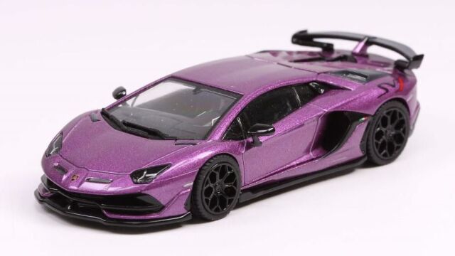 HUNG HING TOYS 1/64 ランボルギーニ・アヴェンタドール SVJ (Viola 30th)
