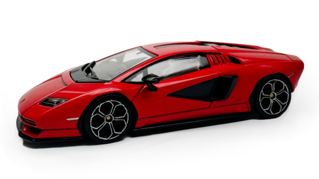HUNG HING TOYS 1/64 ランボルギーニー・カウンタック LPI 800-4 (Red) (black wheel rims)