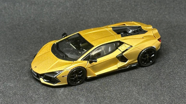 HUNG HING TOYS 1/64 (ダイキャスト製) Lamborghini Revuelto Gold